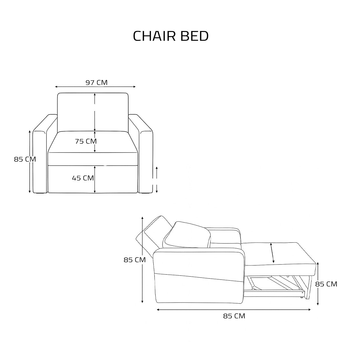 ChairBed - Merossa