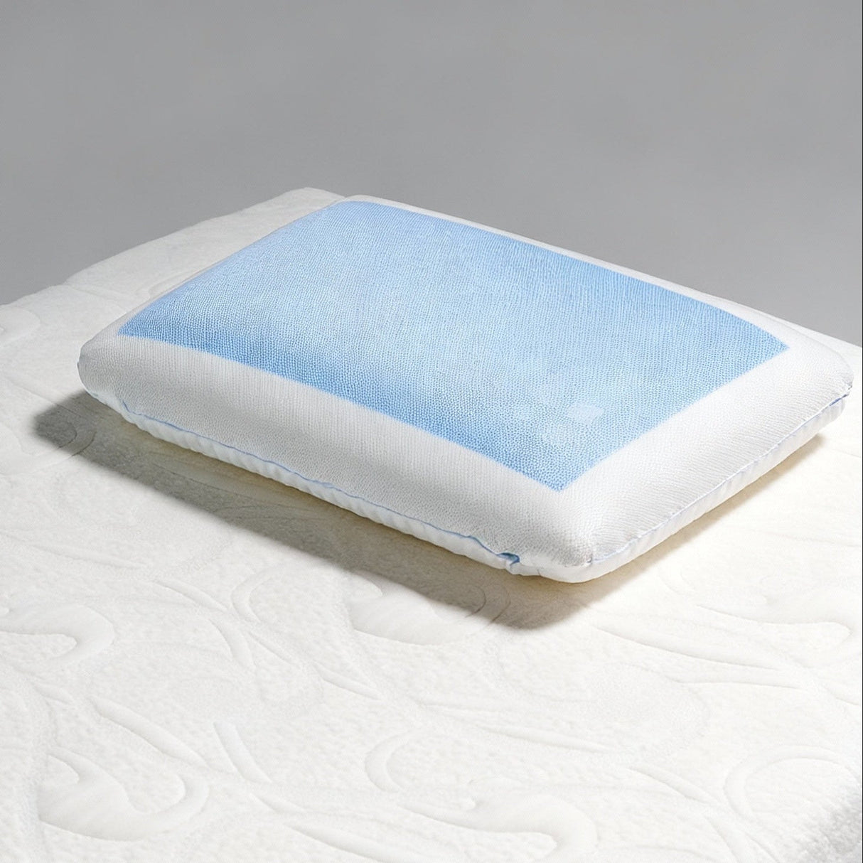 Memory Foam Flat Gel Pillow - Merossa
