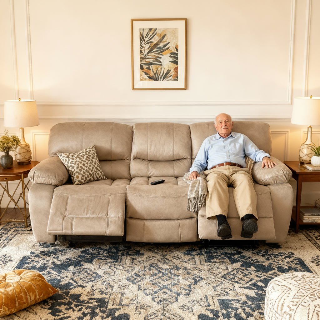 Roca Recliner Sofa – 3 Seater - Merossa