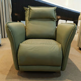 Slim Leather Recliner