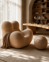 Bubble Lounge Chair + Footrest