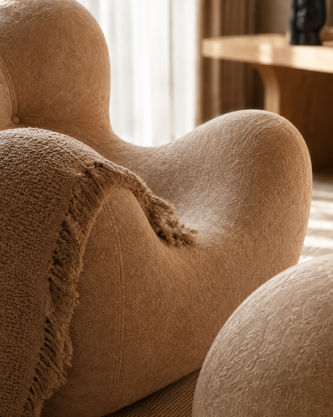 Bubble Lounge Chair + Footrest