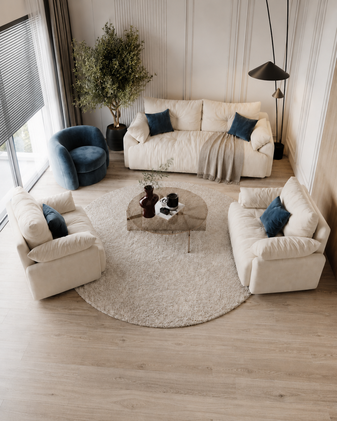 Cloudform sofa