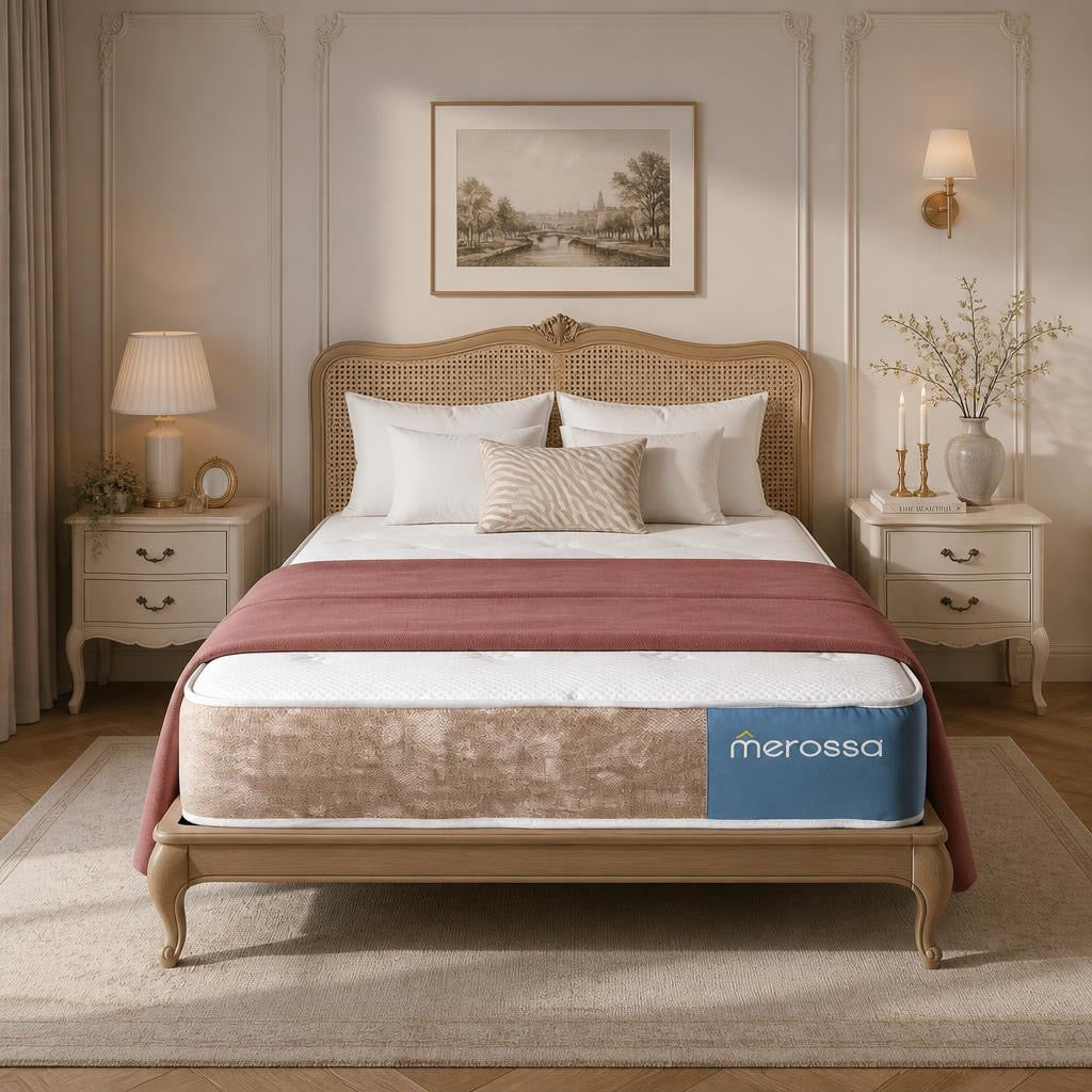 PRO memory foam with 5 ZONE pocket coil system Mattress , premium soft hotel mattress H1-PRO