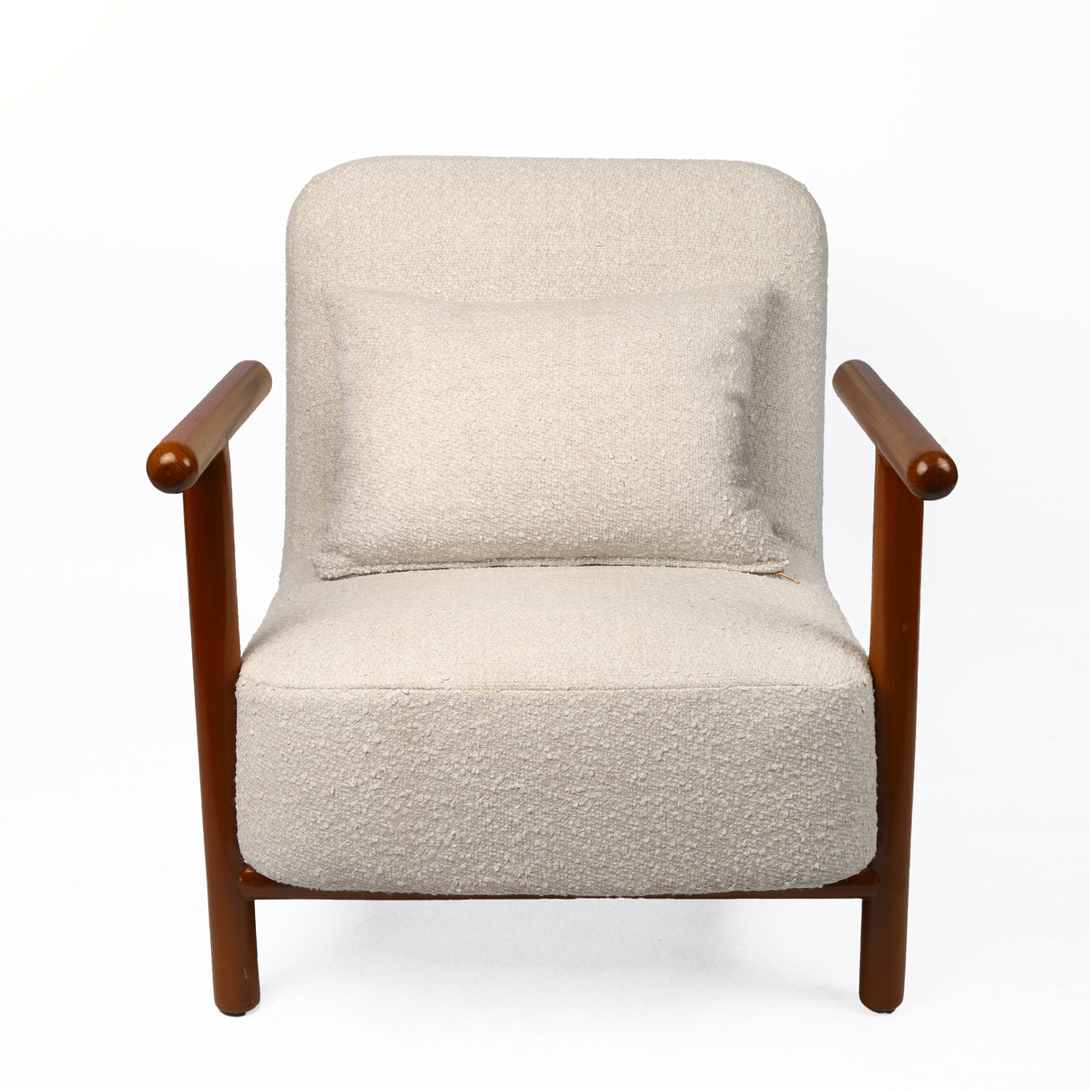 Merossa Cayenne Reading Armchair (Off White)