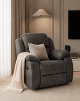 Elite Lounge Recliner with verysoft arms and high-end velvet texture