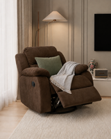 Elite Lounge Recliner with verysoft arms and high-end velvet texture