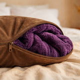 2 in 1 Cushion & Blanket - Gray