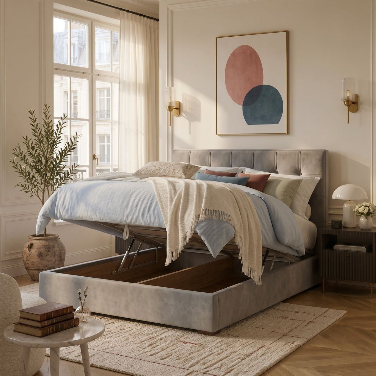 Elara plywood Bed