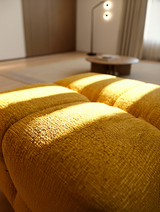 Modern Grey Fabric Lounge Chair