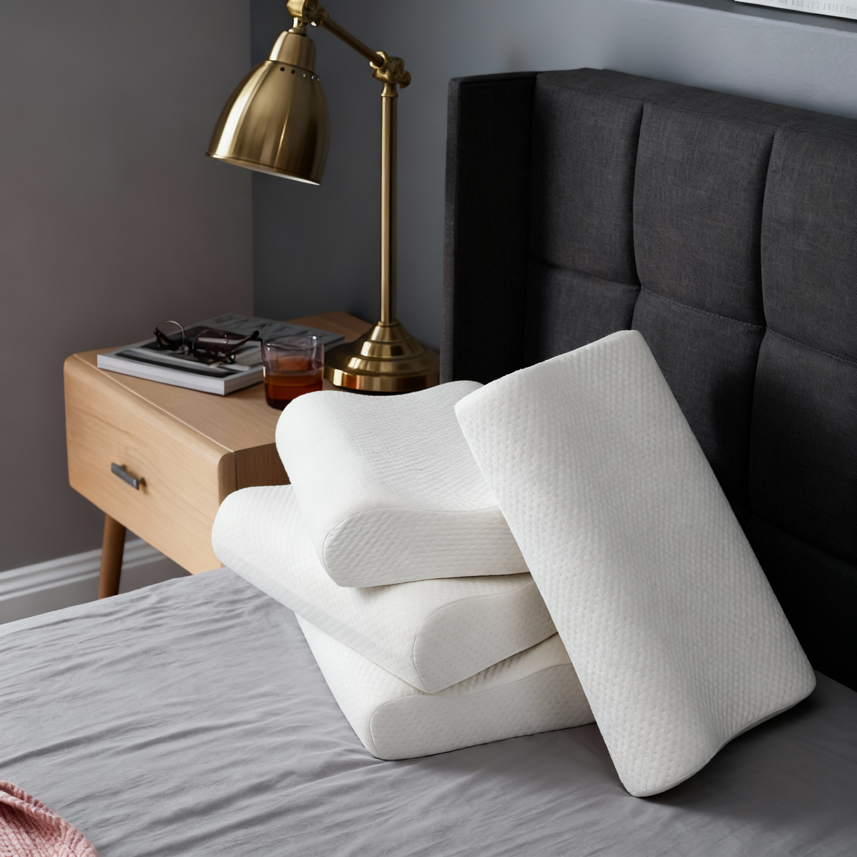 Memory Foam Contour Pillow – S/M/L