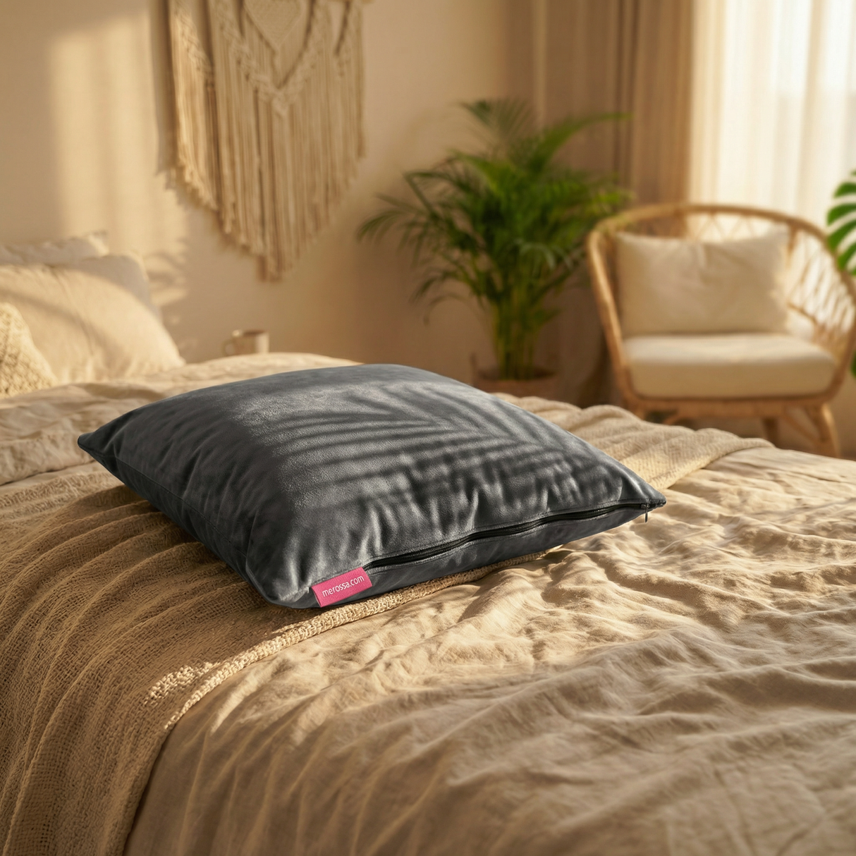 2 in 1 Cushion & Blanket - Gray