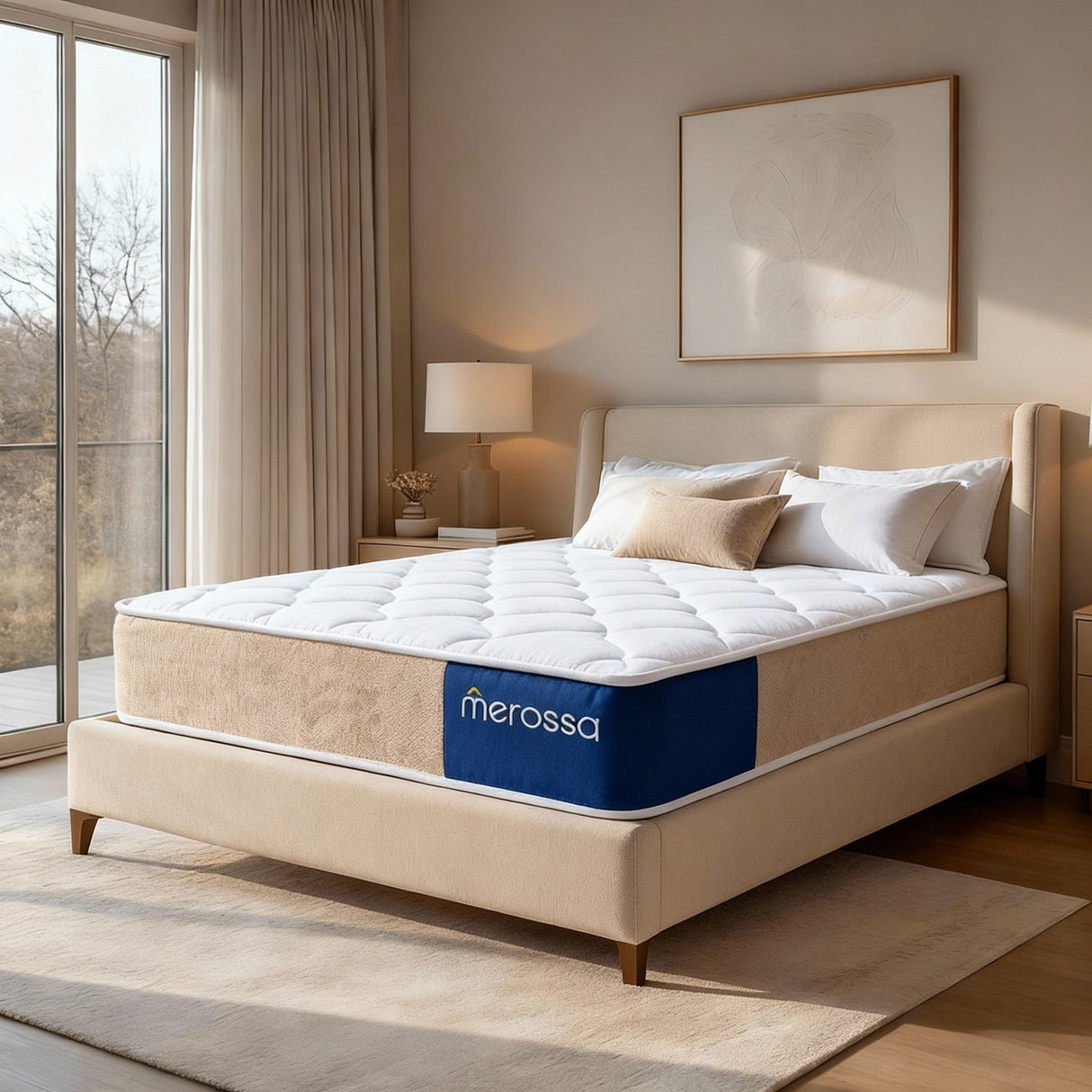 H1 Standard Hybrid Mattress – Memory Foam | Edge Support - Merossa