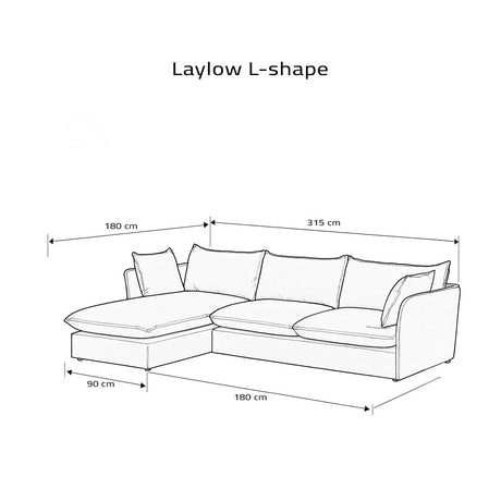 Laylow L - shape - Merossa