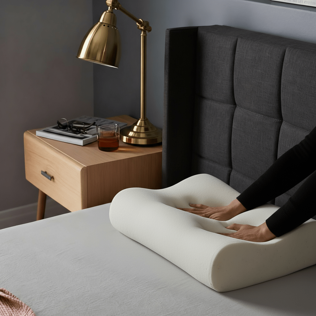 Memory Foam Contour Pillow – S/M/L - Merossa