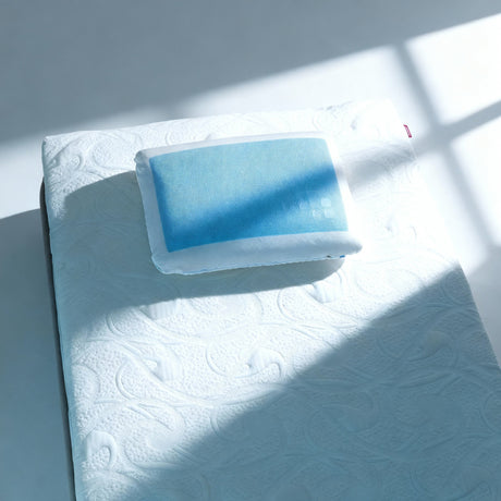 Memory Foam Flat Gel Pillow - Merossa