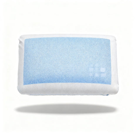 Memory Foam Flat Gel Pillow - Merossa