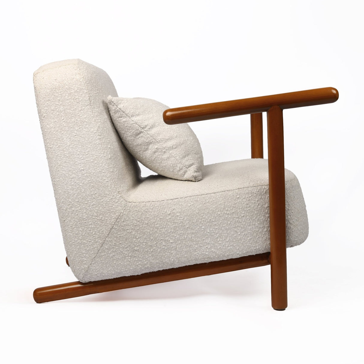 Merossa Cayenne Reading Armchair (Off White) - Merossa