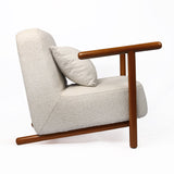 Merossa Cayenne Reading Armchair (Off White) - Merossa