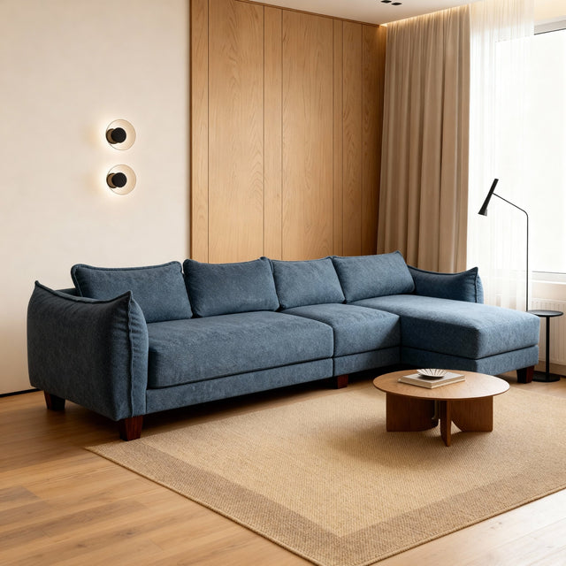 Merossa Home Glow L - Shape Sofa – Modern Comfort Collection - Merossa