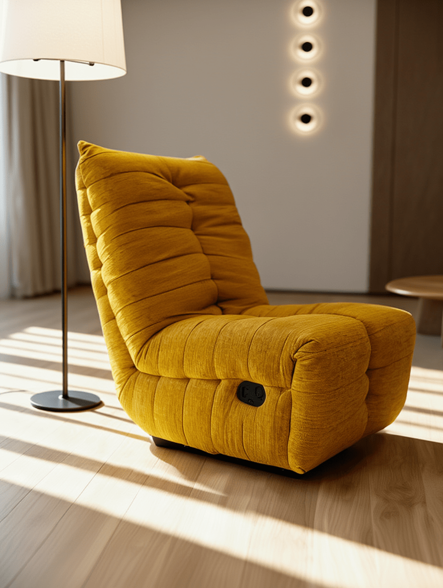 No Arm Recliner - Merossa