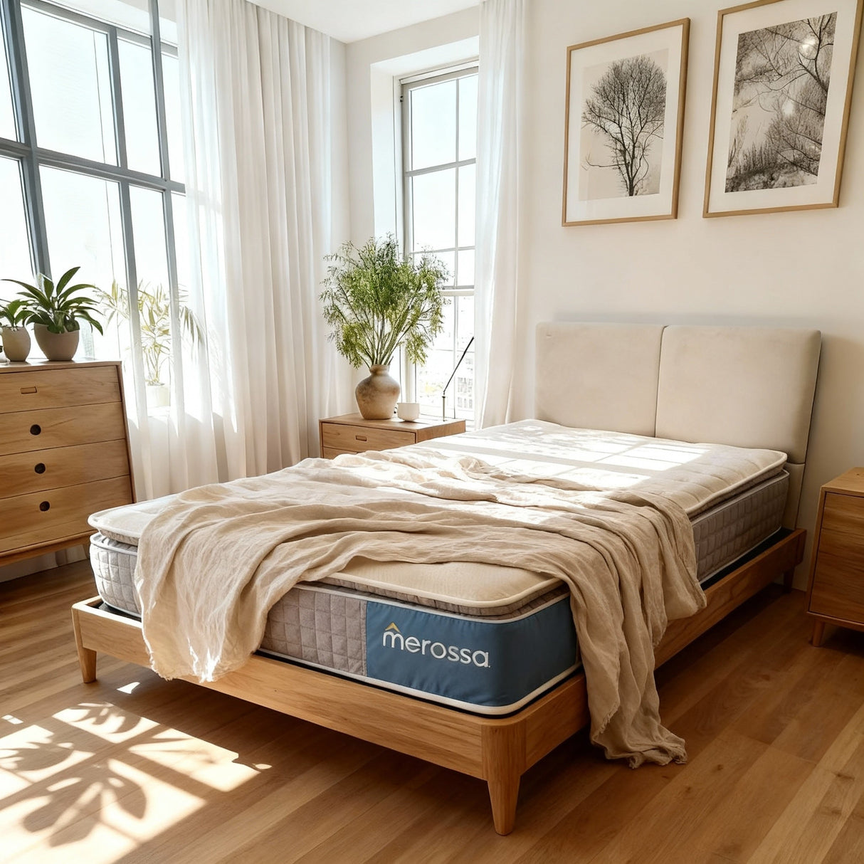 Pocket Top Pro Mattress – 3 - Zone – Non - Connected coils - Merossa
