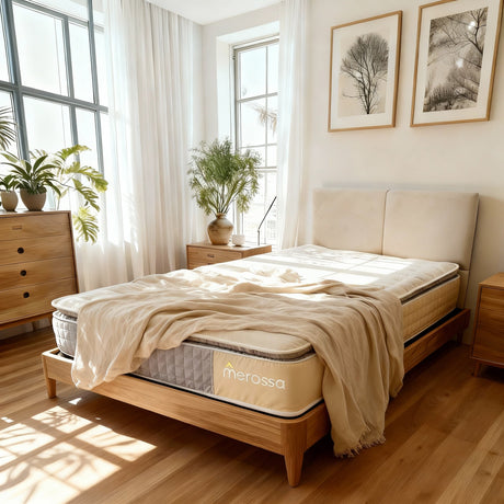 Pocket Top Ultra Mattress – 3 - Zone - Non - Connected coils - Merossa