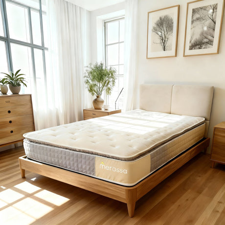 Pocket Top Ultra Mattress – 3 - Zone - Non - Connected coils - Merossa