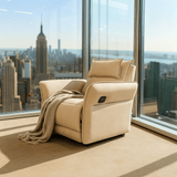 Slim Leather Recliner - Merossa