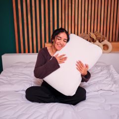 Heaven Memory Foam Flat Pillow 